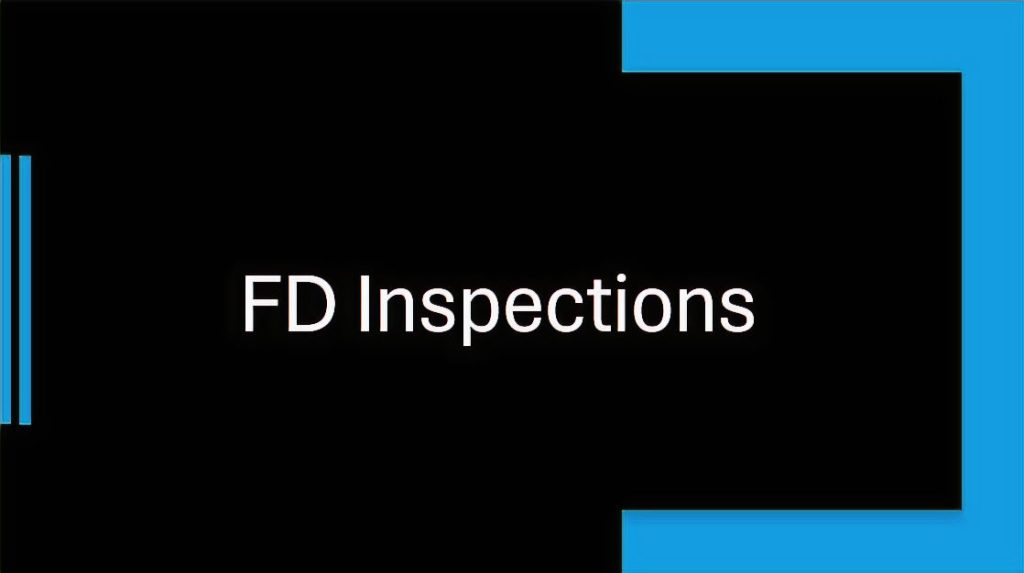 FD Inspections